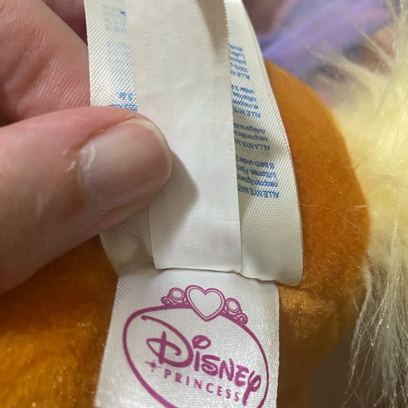 Build A Bear Disney Princess Belle Teacup Puppy rainbow tutu blue collar BAB - Picture 7 of 10